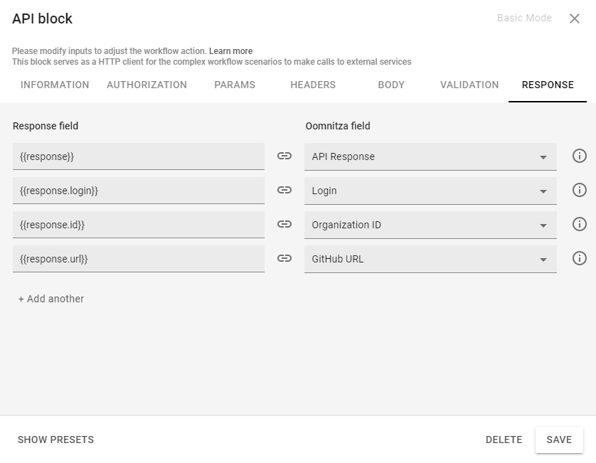 Creating workflows for GitHub users Oomnitza Documentation